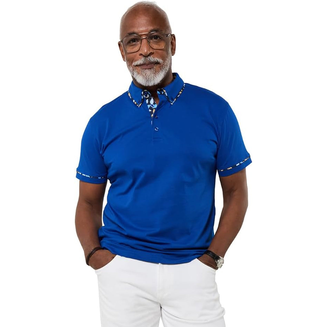 Joe Browns Dapper Double Collar Polo Shirt CV083