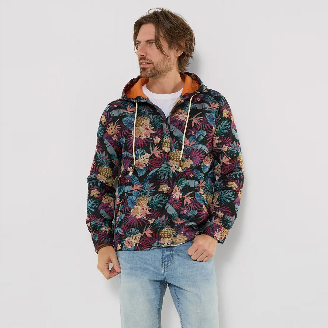 Joe Browns Tropical Times Jacquard Hoodie CV086