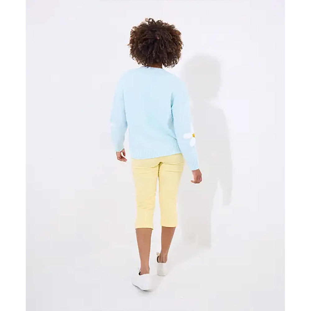 Joe Browns Darling Daisy V-Neck Cardigan Blue WK799