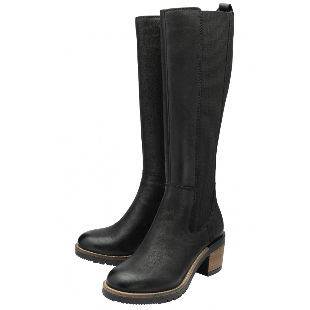 Ravel Forth Leather Knee High Boots