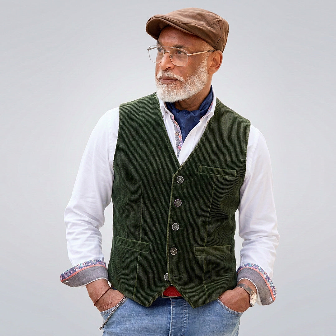 Joe Browns Fabulous Washed Cord Waistcoat JA847