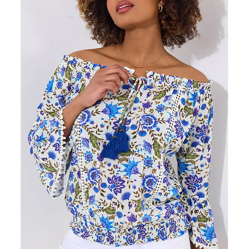 Joe Browns Joys Of Summer Floral Boho Top WA405