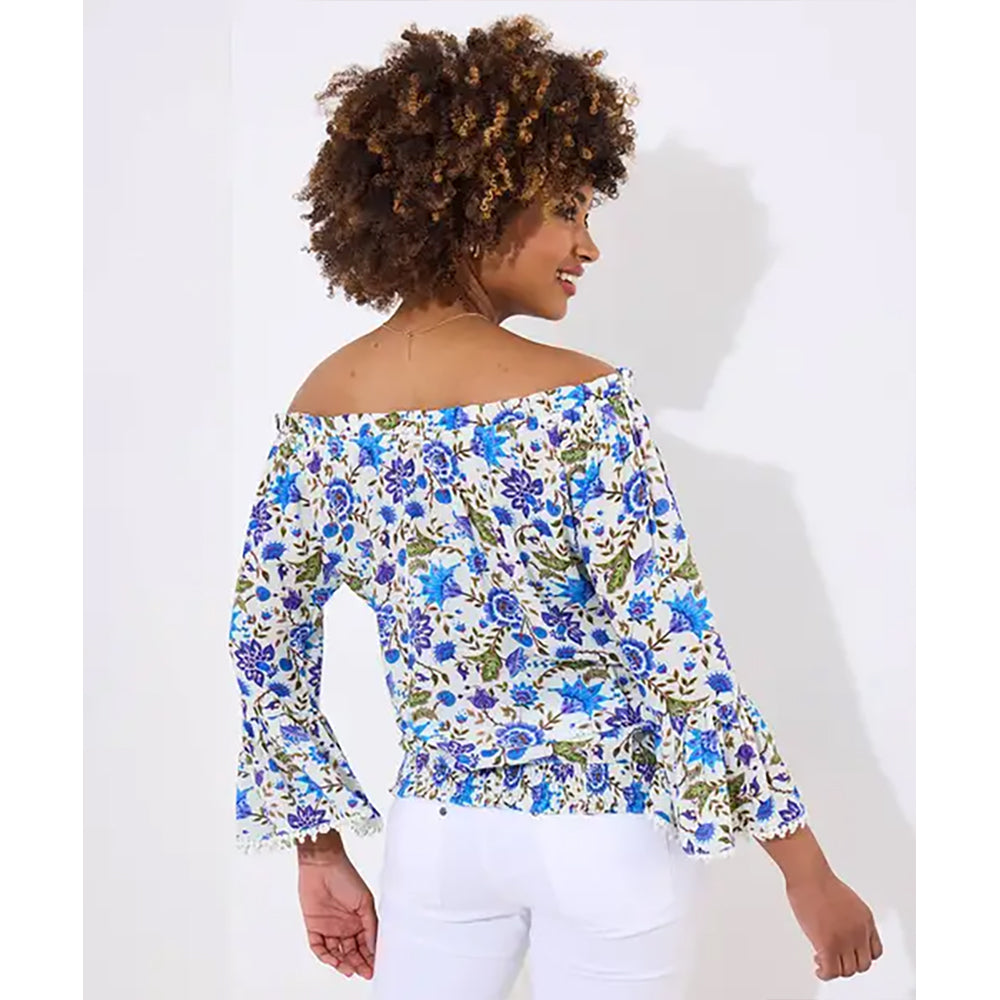 Joe Browns Joys Of Summer Floral Boho Top WA405