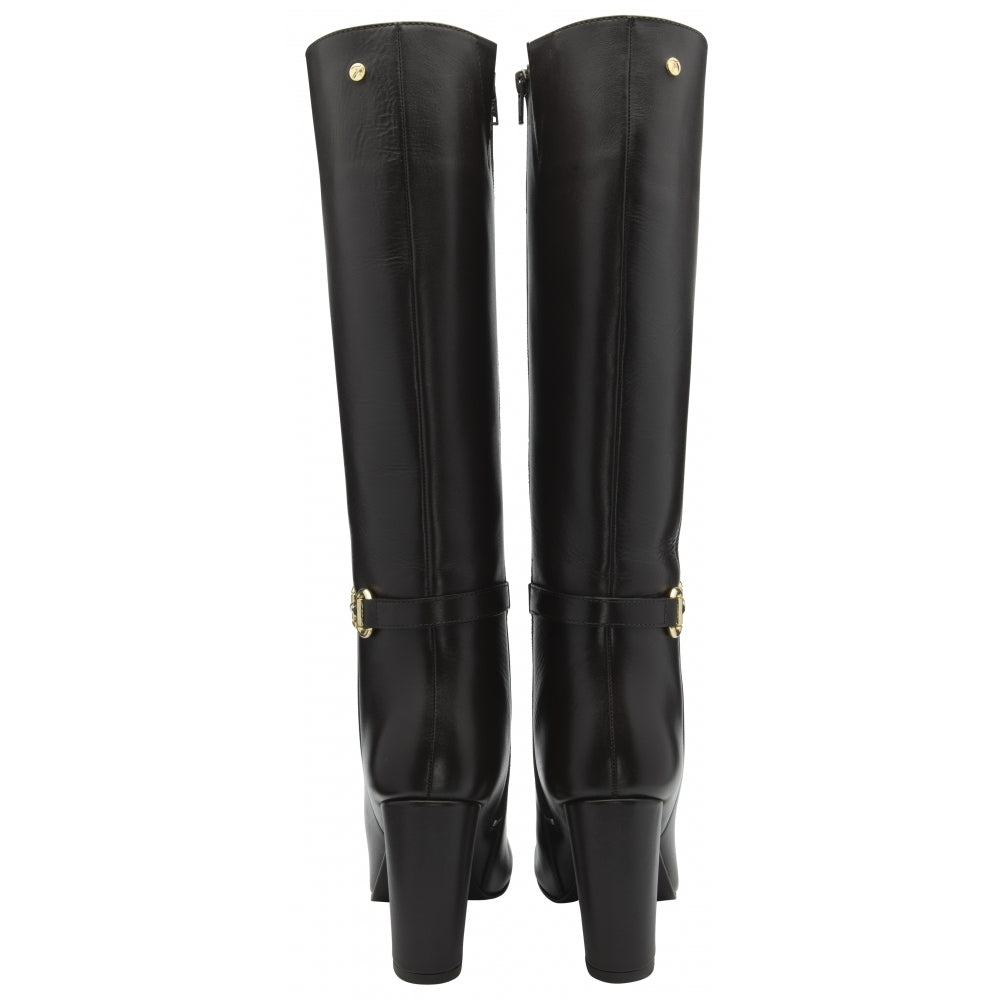 Ravel Leather Lerwick Heeled Knee High Boots