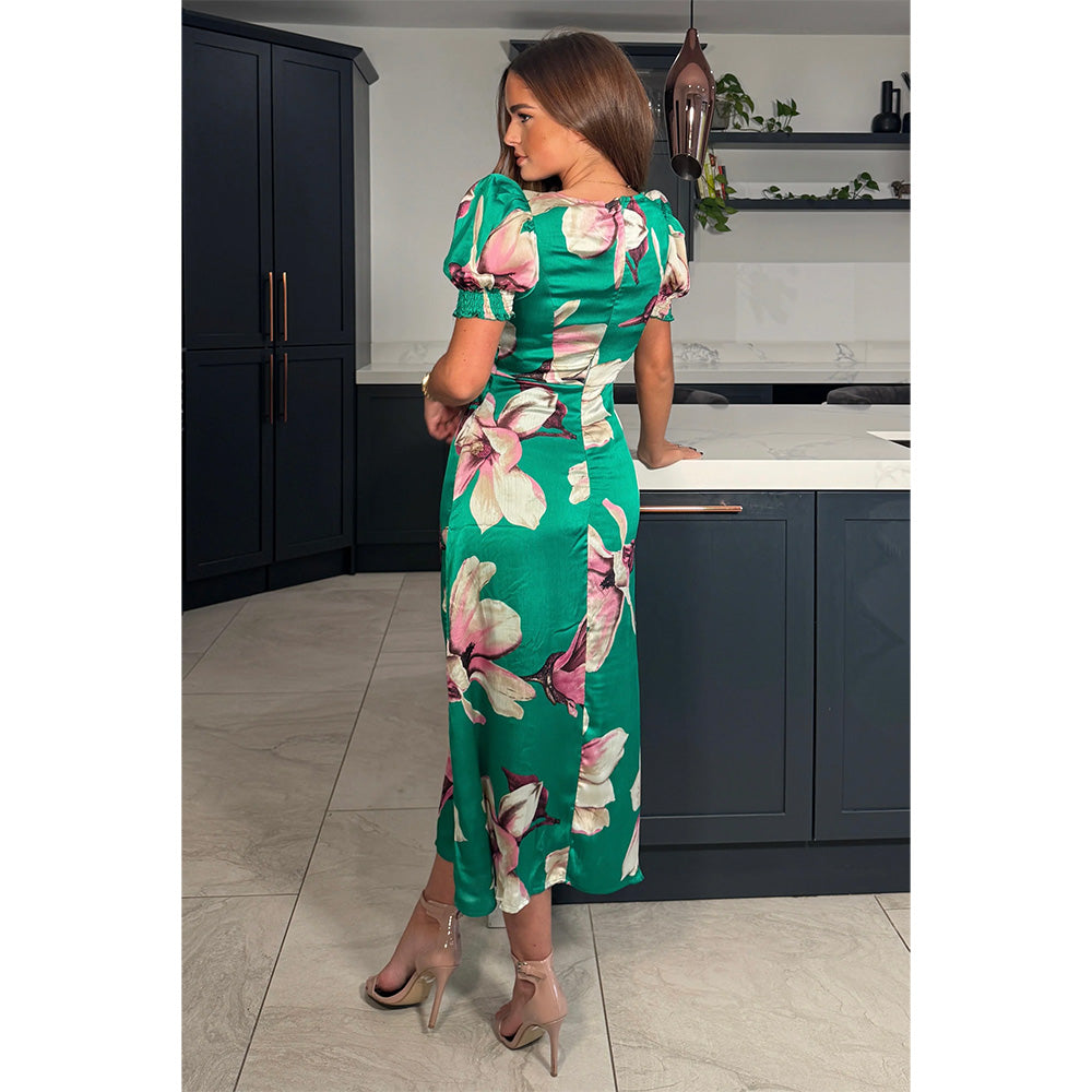 Girl in Mind Lillian Sweetheart Midi Dress
