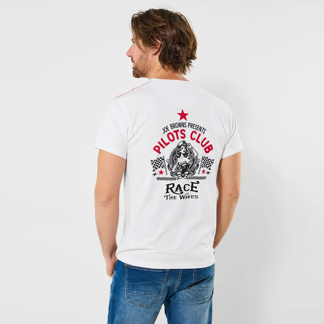 Joe Browns Racing Waves T-Shirt MT829