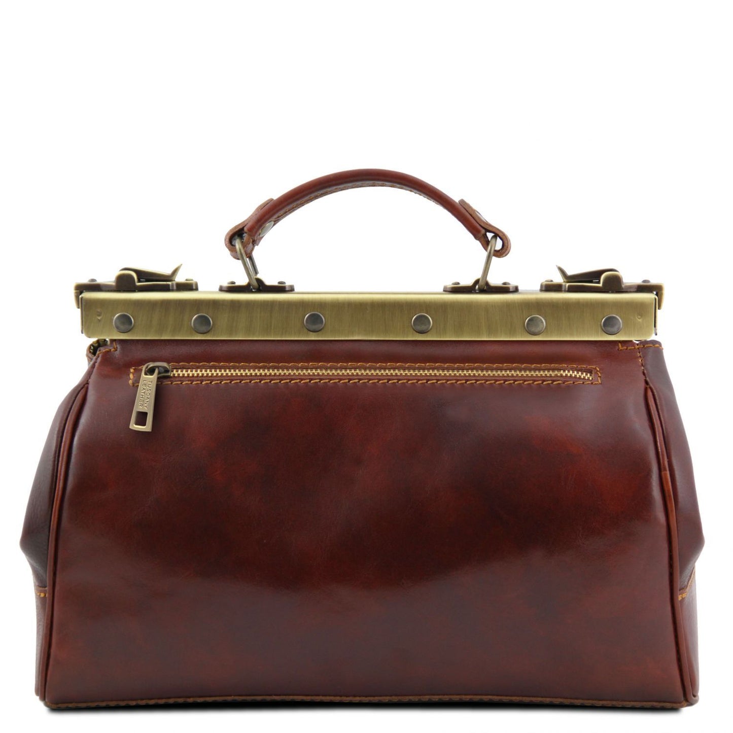 Tuscany Leather Michelangelo Doctor Gladstone Leather Bag TL10038