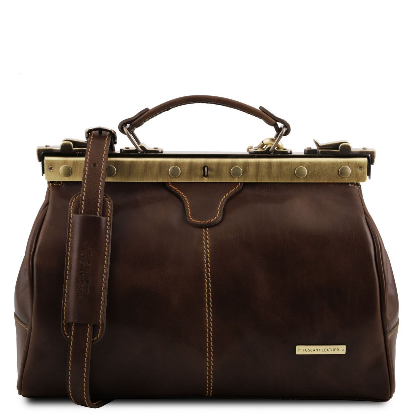 Tuscany Leather Michelangelo Doctor Gladstone Leather Bag TL10038