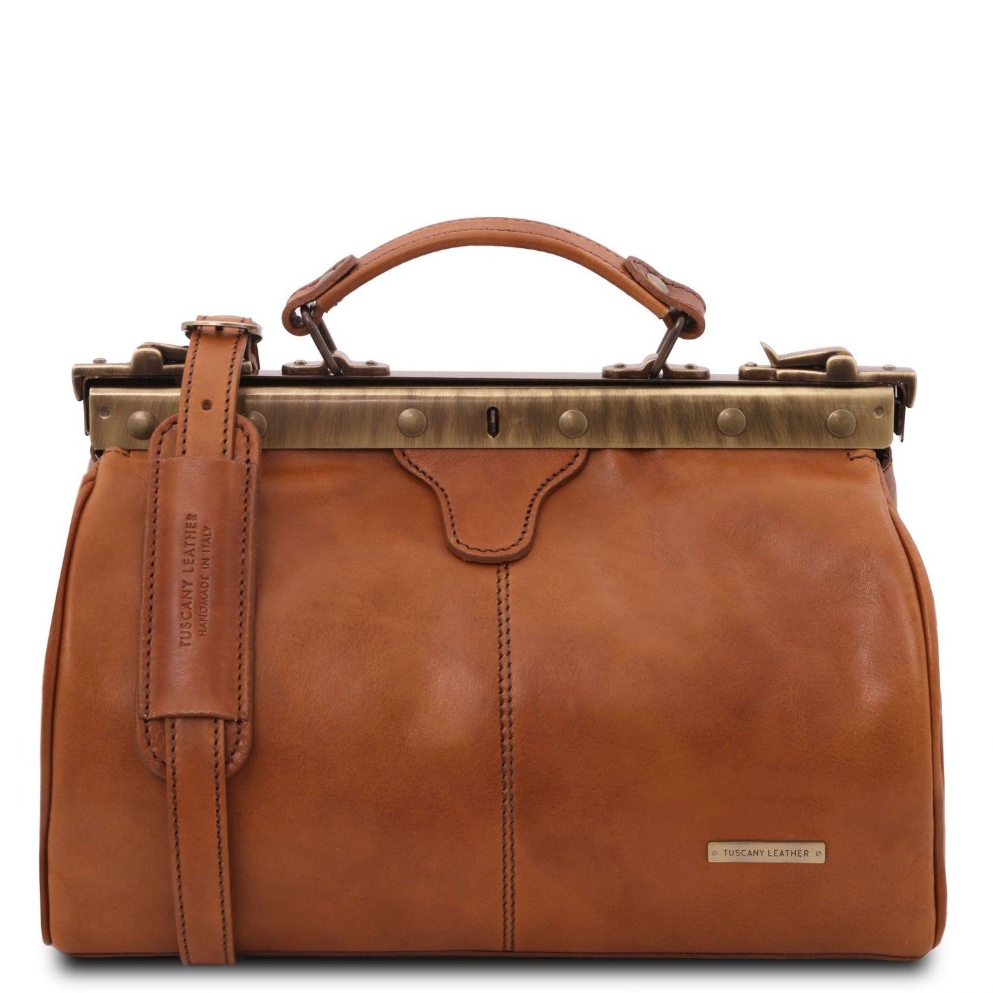 Tuscany Leather Michelangelo Doctor Gladstone Leather Bag TL10038