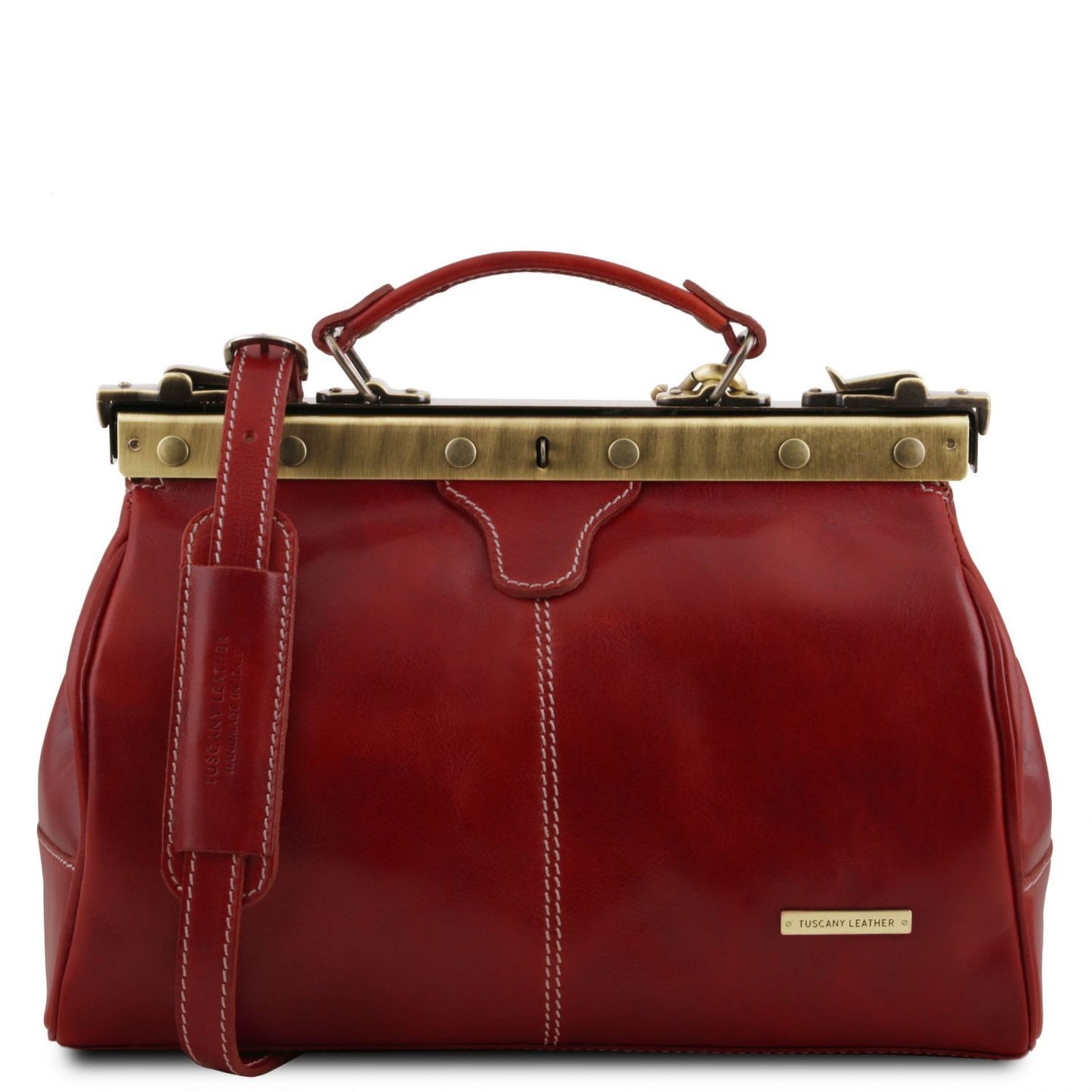 Tuscany Leather Michelangelo Doctor Gladstone Leather Bag TL10038
