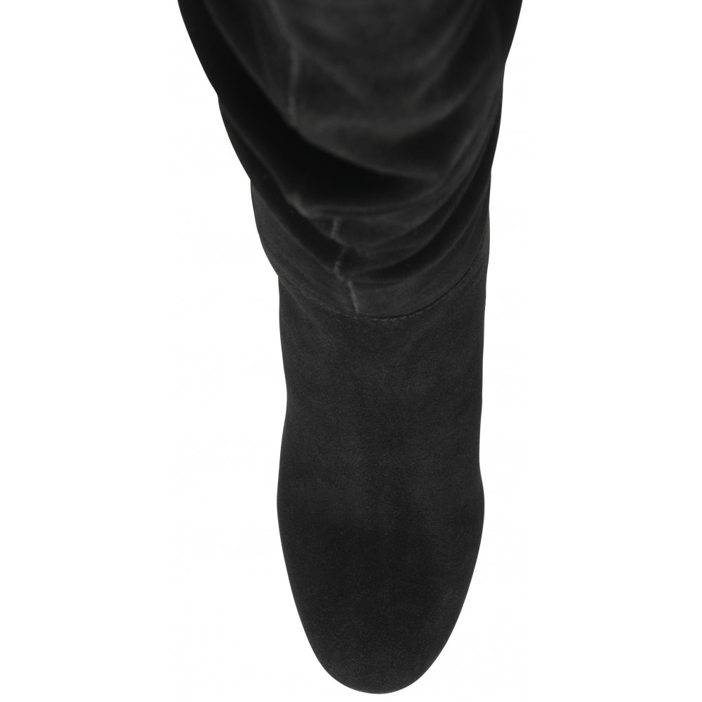 Ravel Suede Osney Heeled Knee High Boots