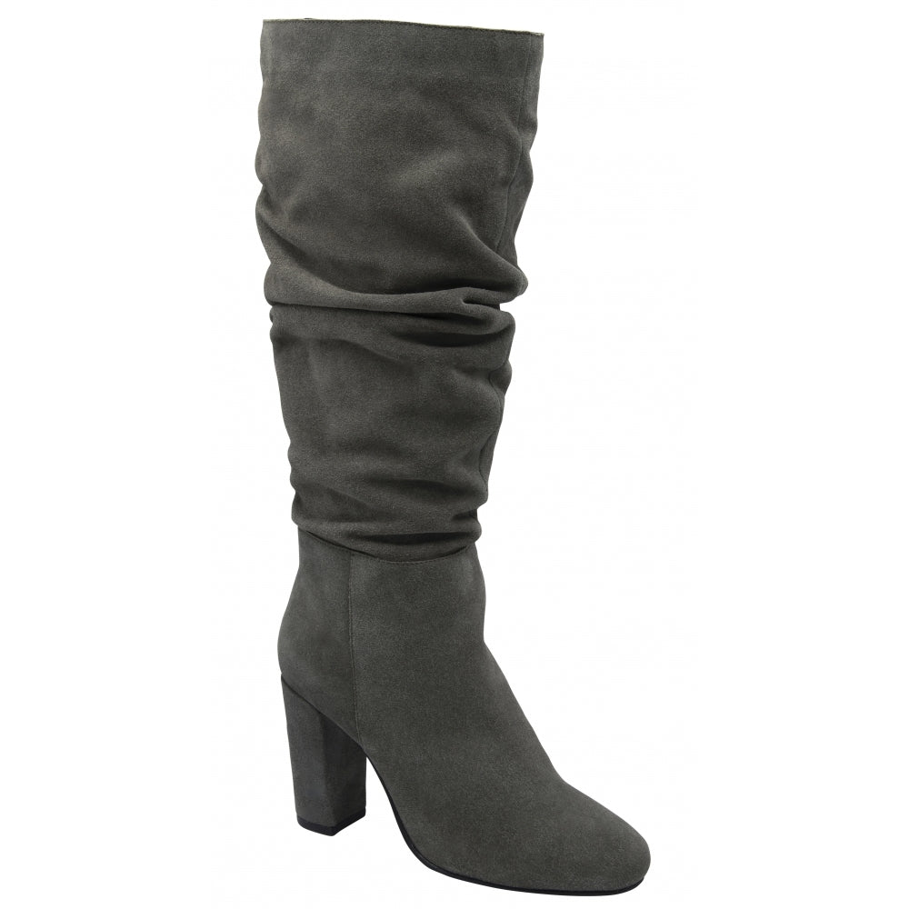 Ravel Suede Osney Heeled Knee High Boots