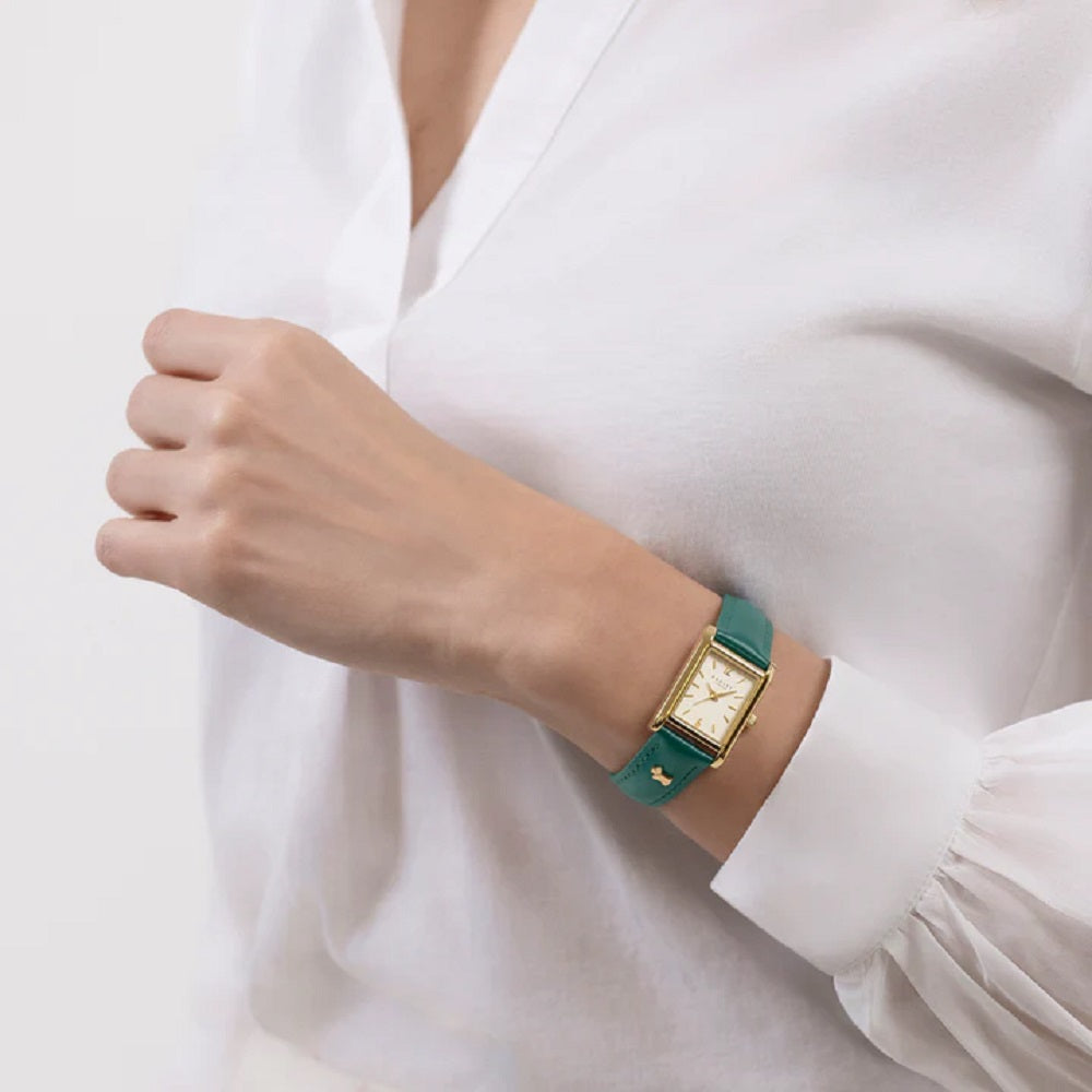 Radley Green Hanley Close Leather Watch