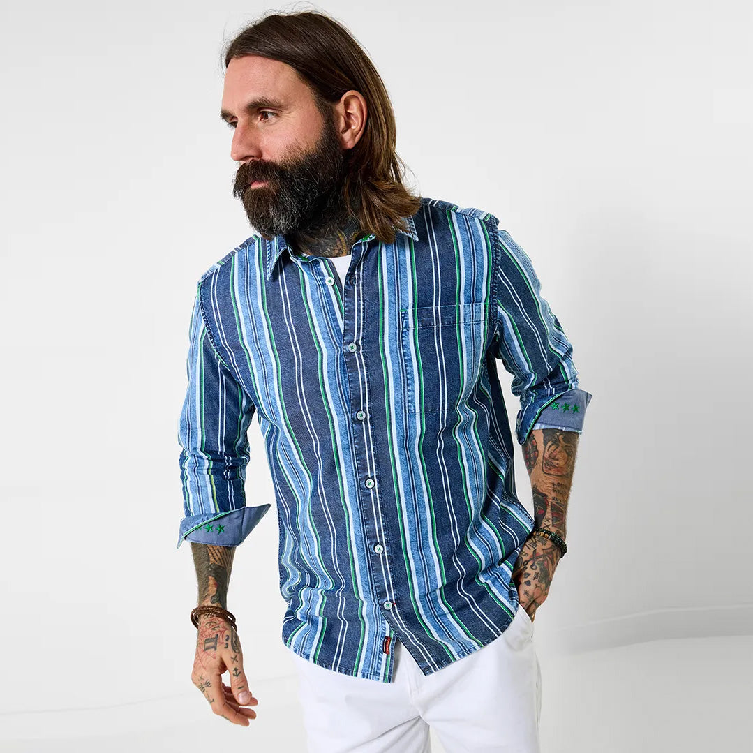 Joe Browns Sensational Striped Shirt SM863