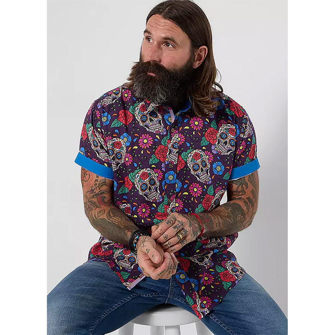 Joe Browns Creative Calavera Skull Shirt SM903