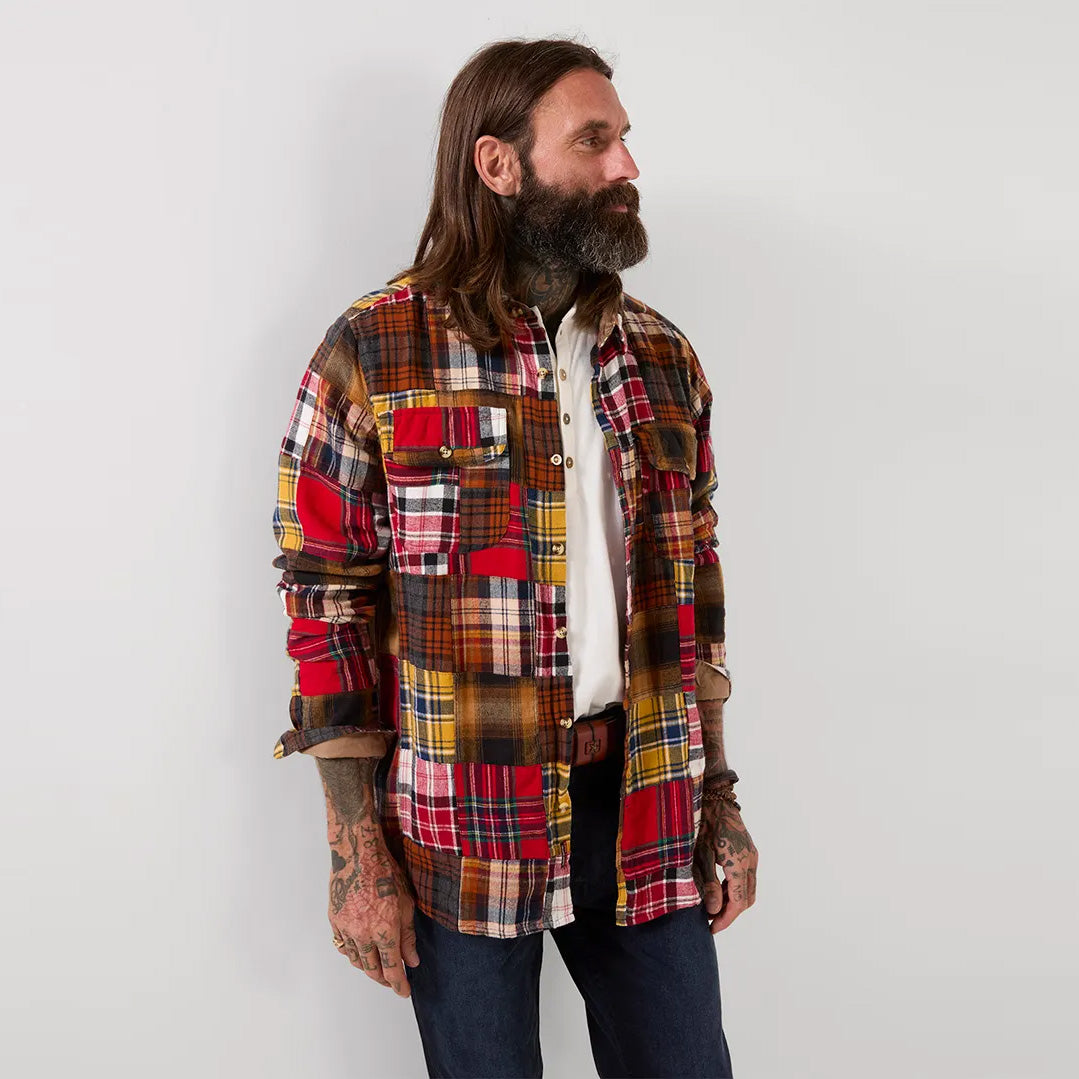 Joe Browns Perfect Patchwork Check Shirt SM933