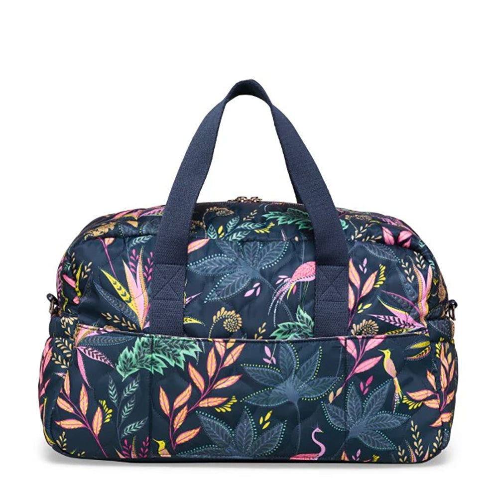 Sara Miller Botanic Paradise Quilted Duffle Bag