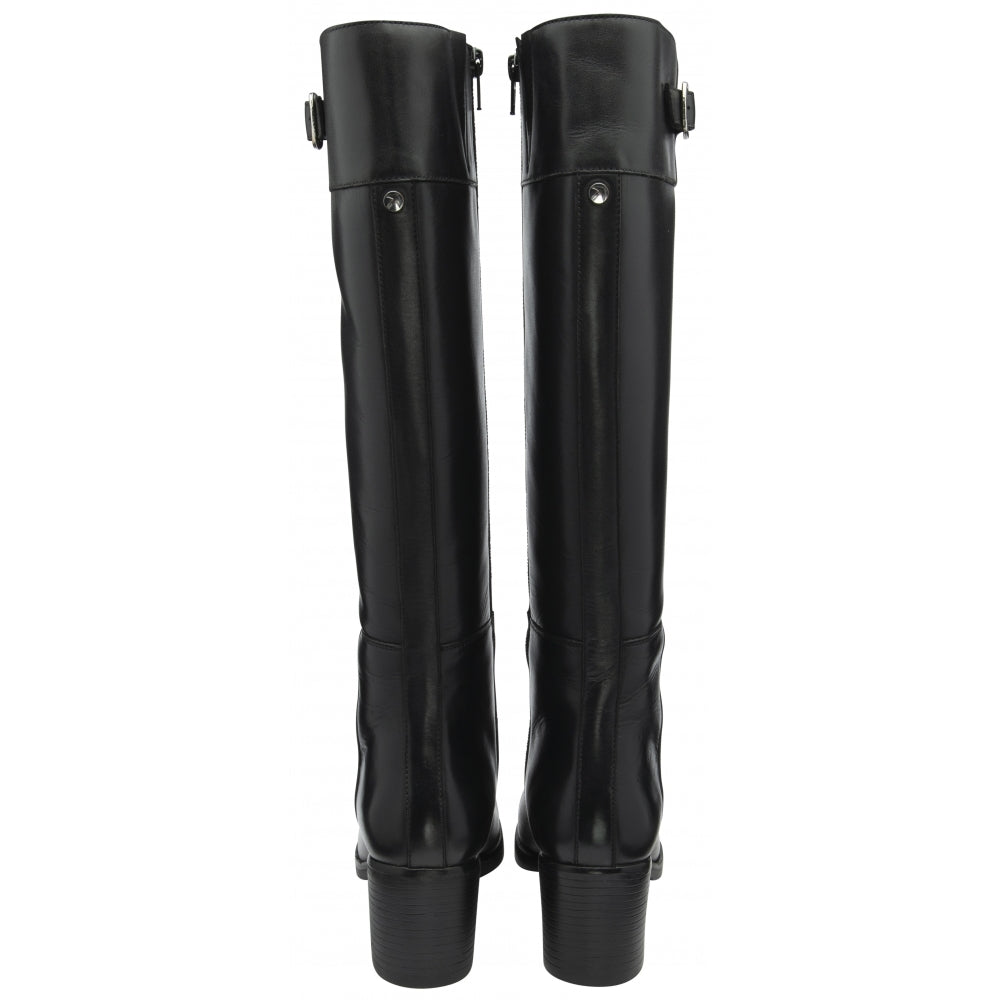 Ravel Torrance Heeled Leather Knee High Boots