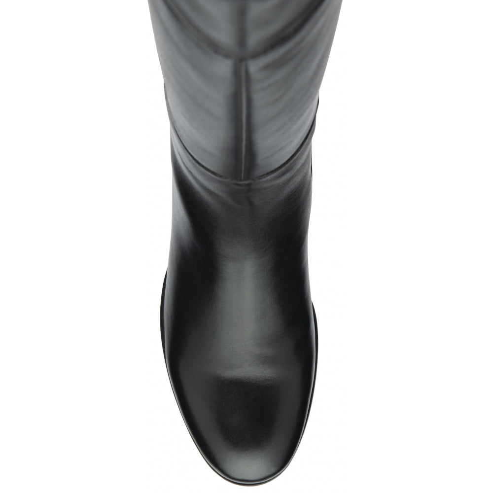 Ravel Torrance Heeled Leather Knee High Boots