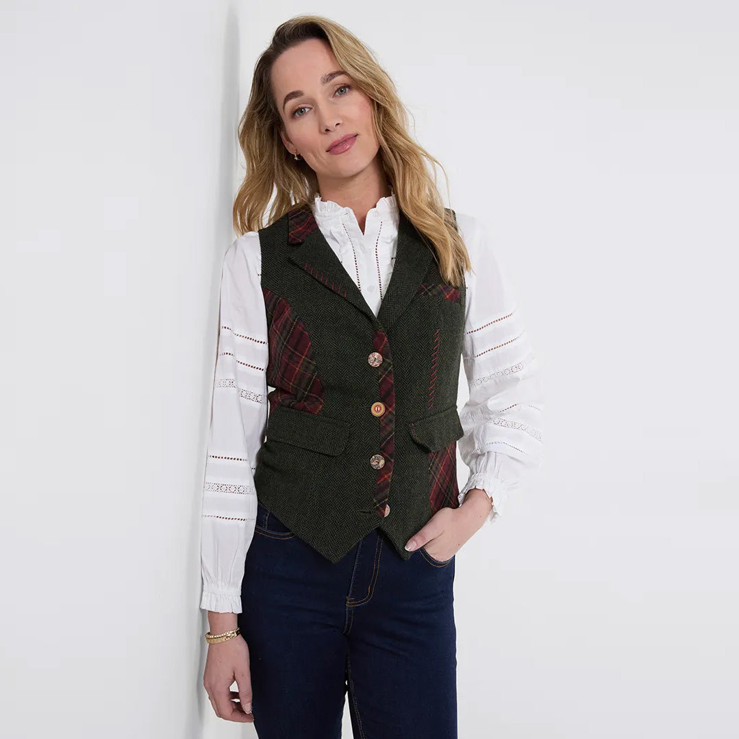 Joe Browns Ruby Mix And Match Waistcoat WJ875