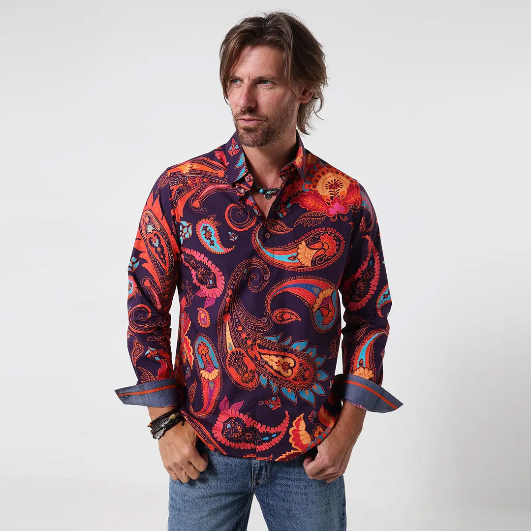 Joe Browns Bold Paisley Shirt SM946