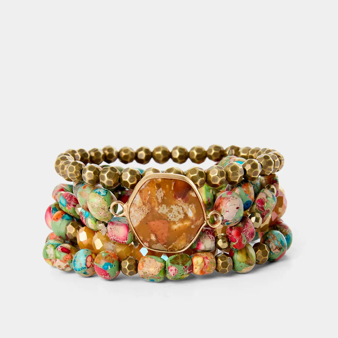 Joe Browns Summer Escape Pack of 5 Bracelets BK256