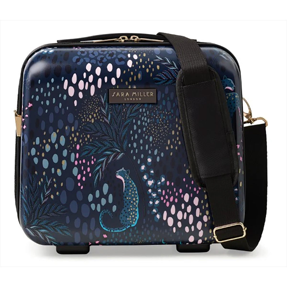 Sara Miller Midnight Leopard Vanity Case