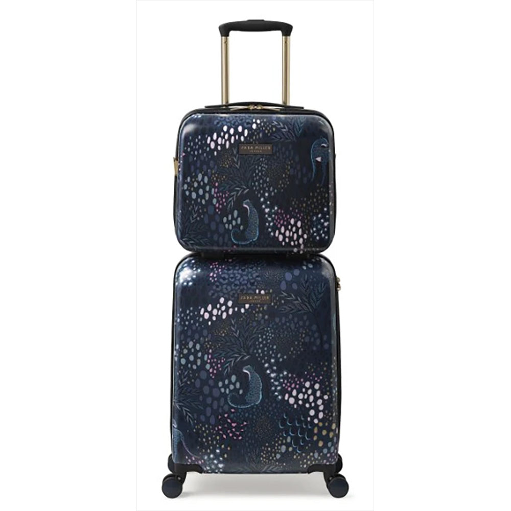 Sara Miller Midnight Leopard Vanity Case