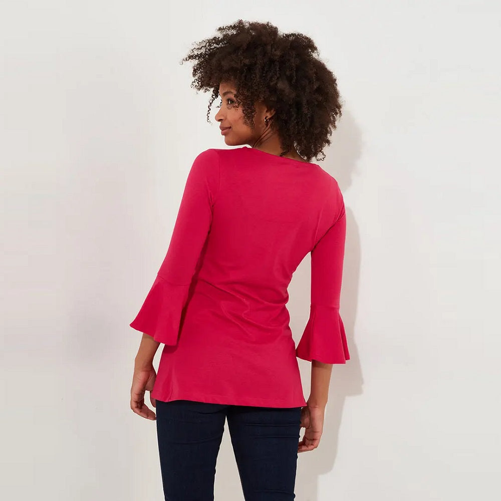Joe Browns Beautiful Button Longline Jersey Top