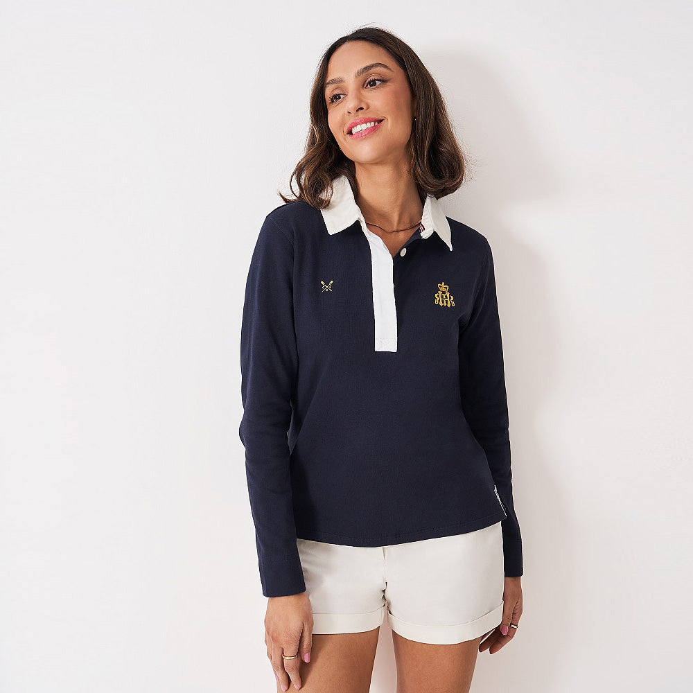 Henley Royal Regatta Heritage Rugby Shirt in HRWWE005 Navy
