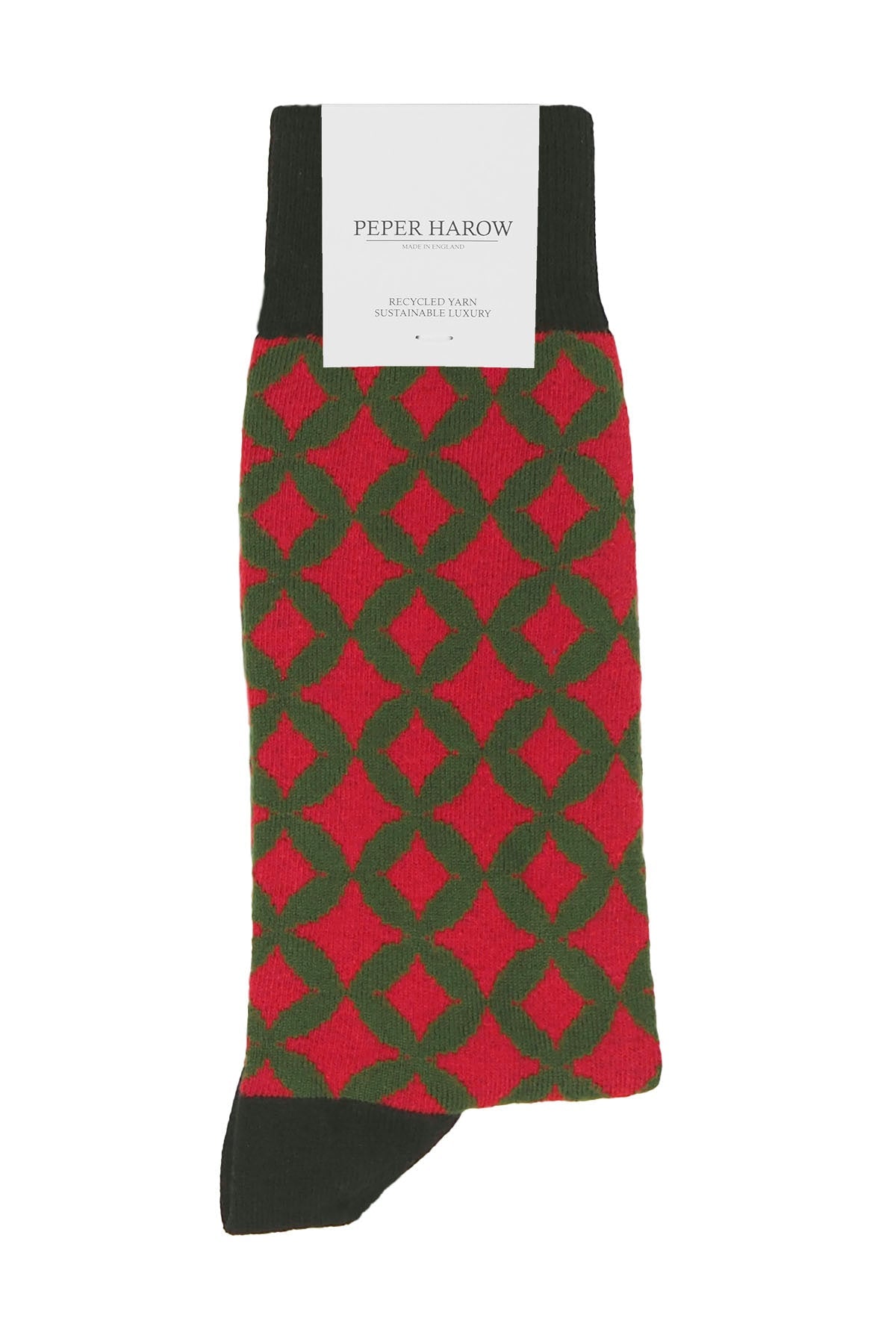 Mosaic Men's Socks Made in the UK