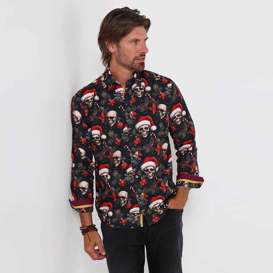 Joe Browns Skull & Baubles Shirt SM950