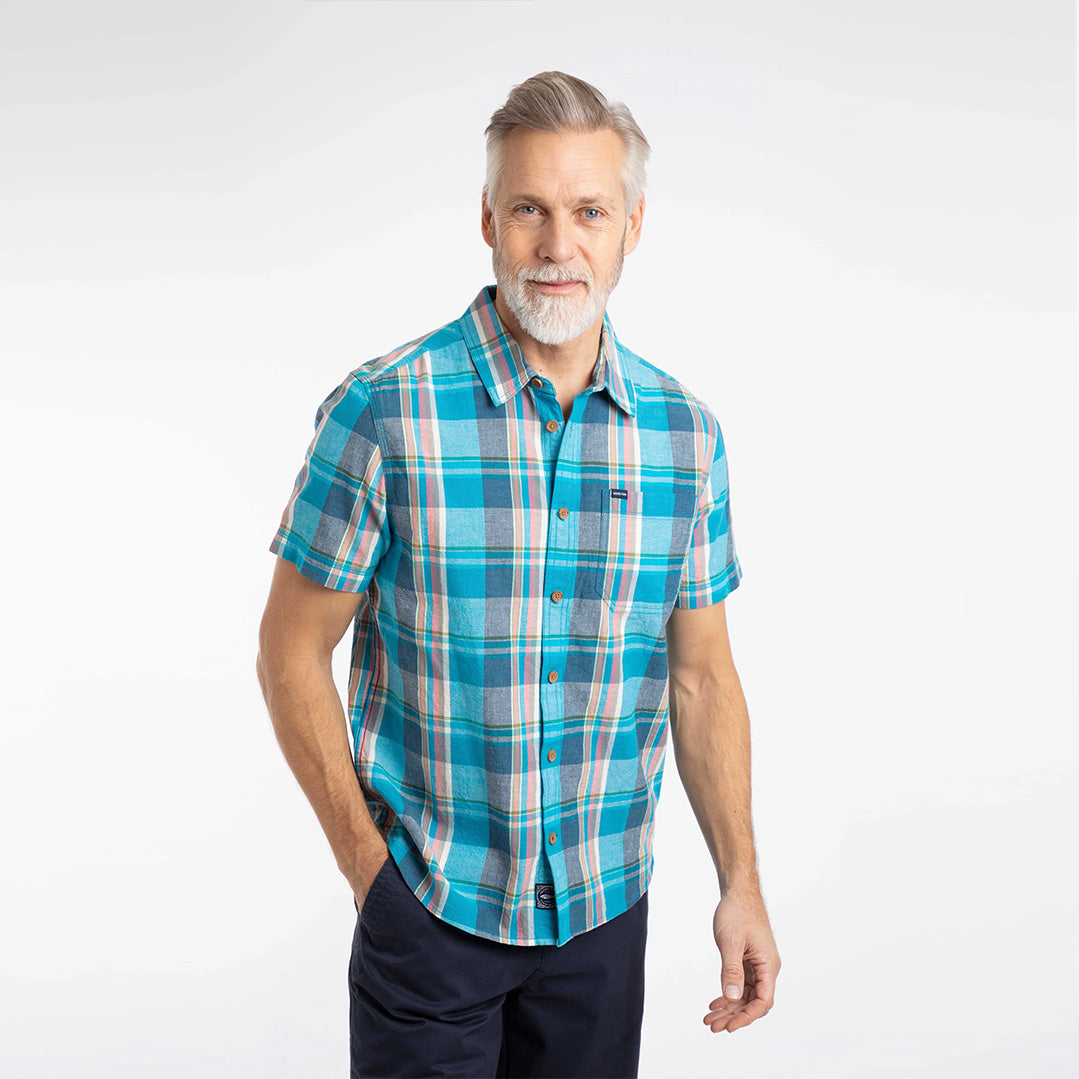 Angeles Short Sleeve Check Shirt 203510