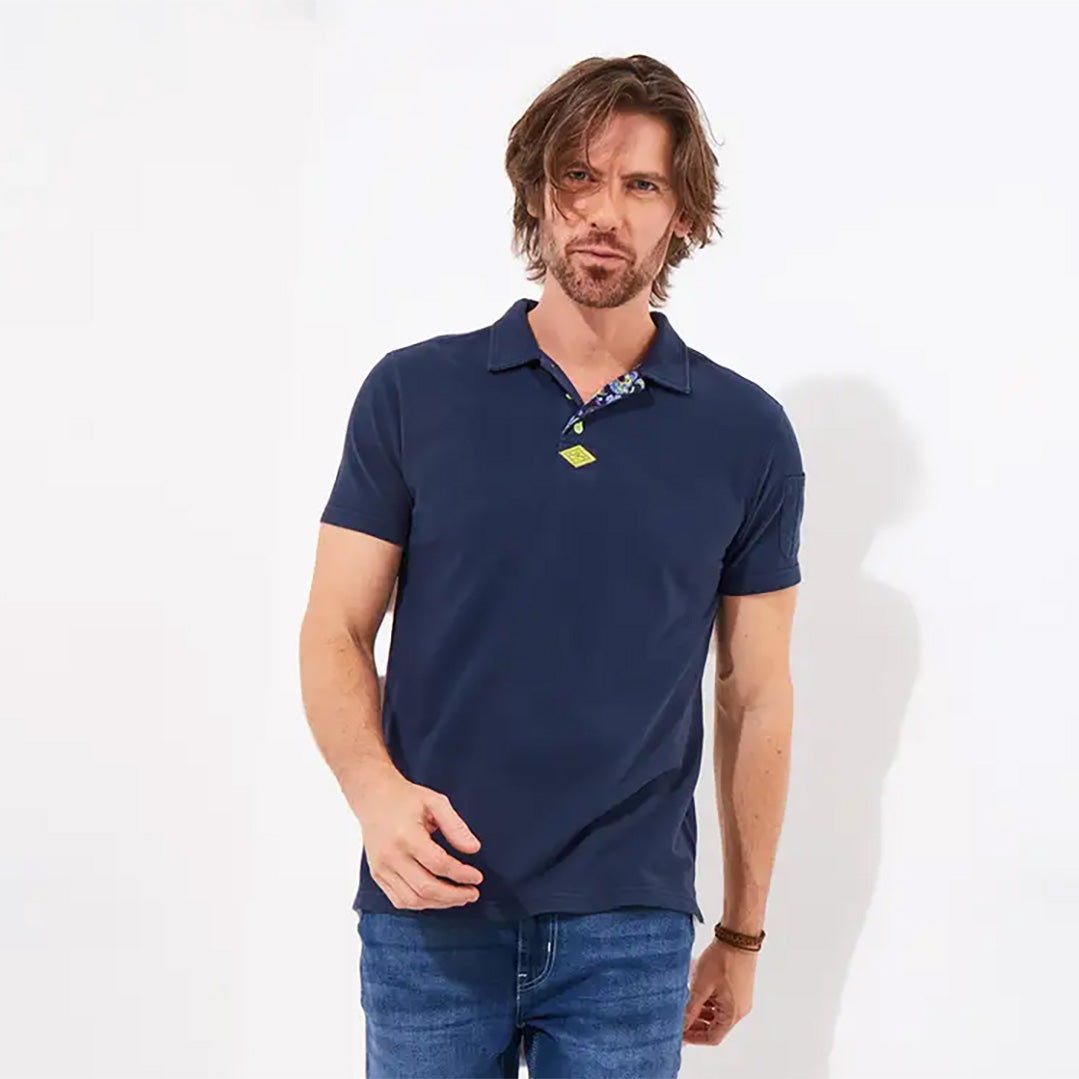 Joe Browns Perfect Pique Polo Shirt Navy CV011