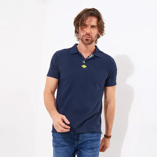 Joe Browns Perfect Pique Polo Shirt Navy CV011