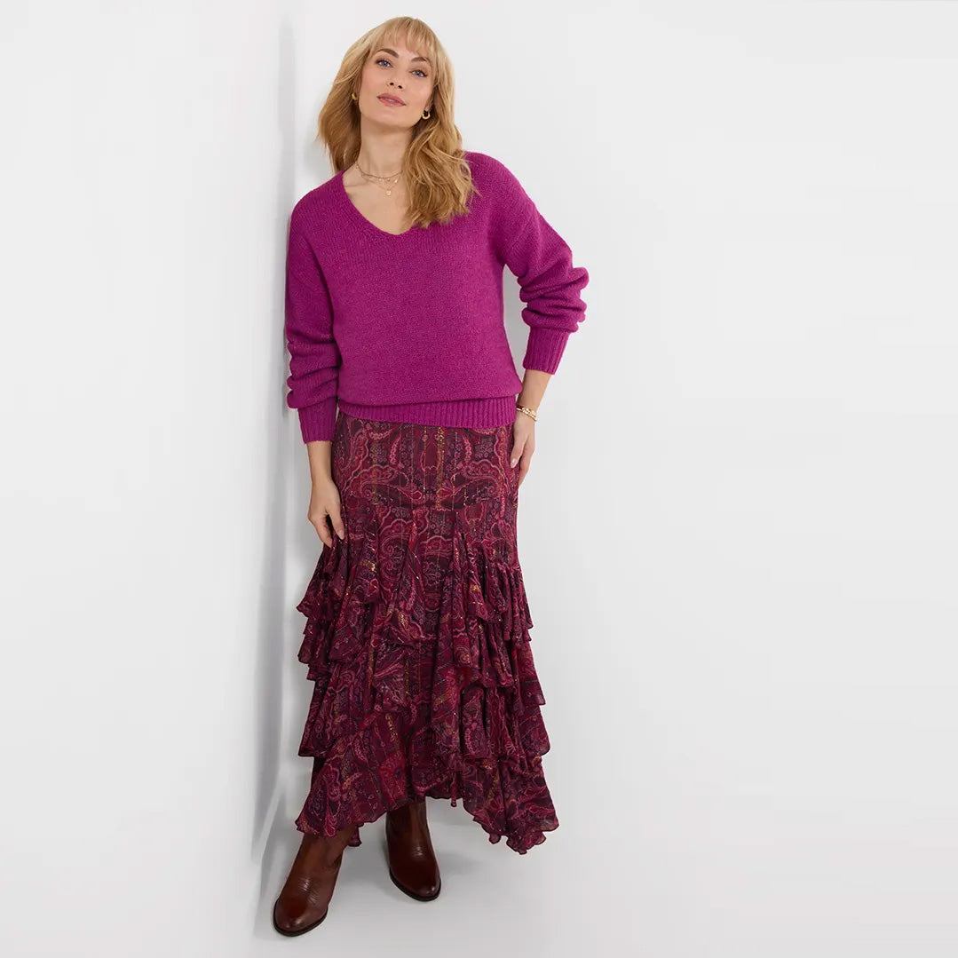 Joe Browns Oh So Cosy V-Neck Jumper WN040