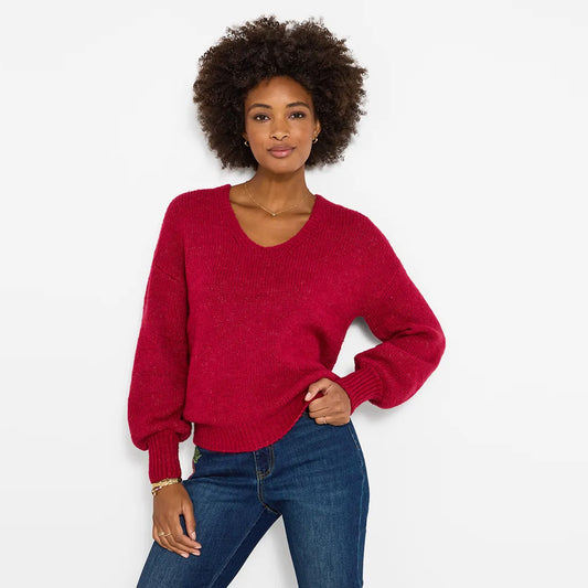Joe Browns Oh So Cosy V-Neck Jumper WN040