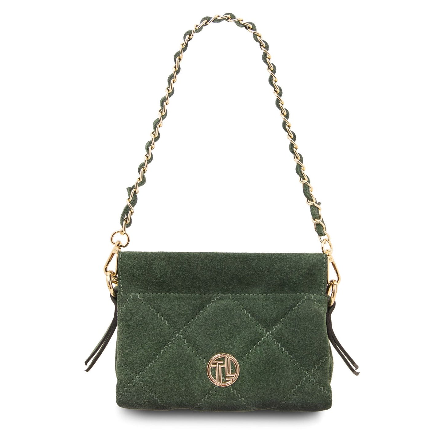 Tuscany Leather Eloise Suede Leather Shoulder Bag TL142400