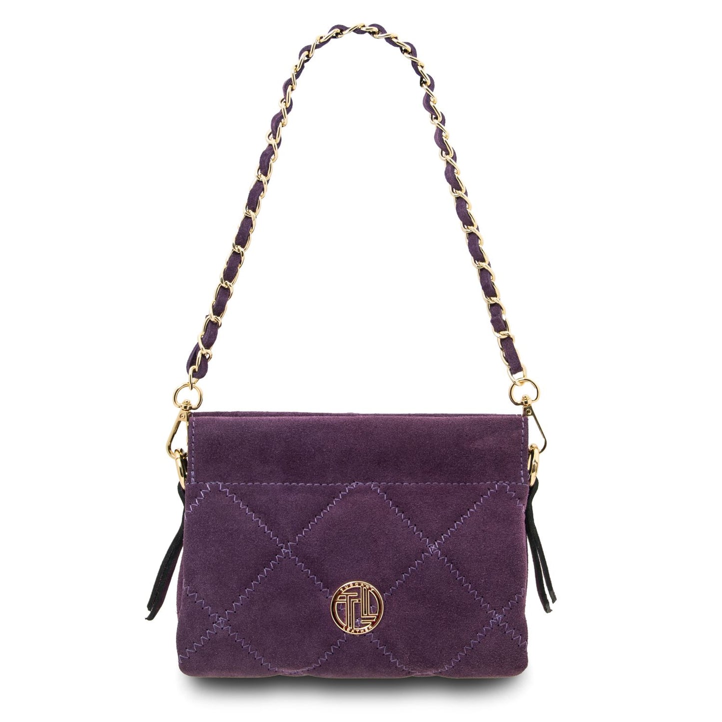 Tuscany Leather Eloise Suede Leather Shoulder Bag TL142400