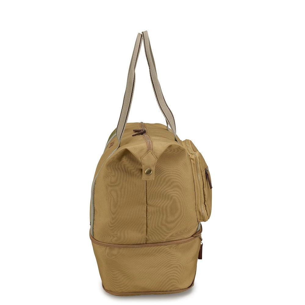 Joules Epwell Packaway Duffle Bag Tan