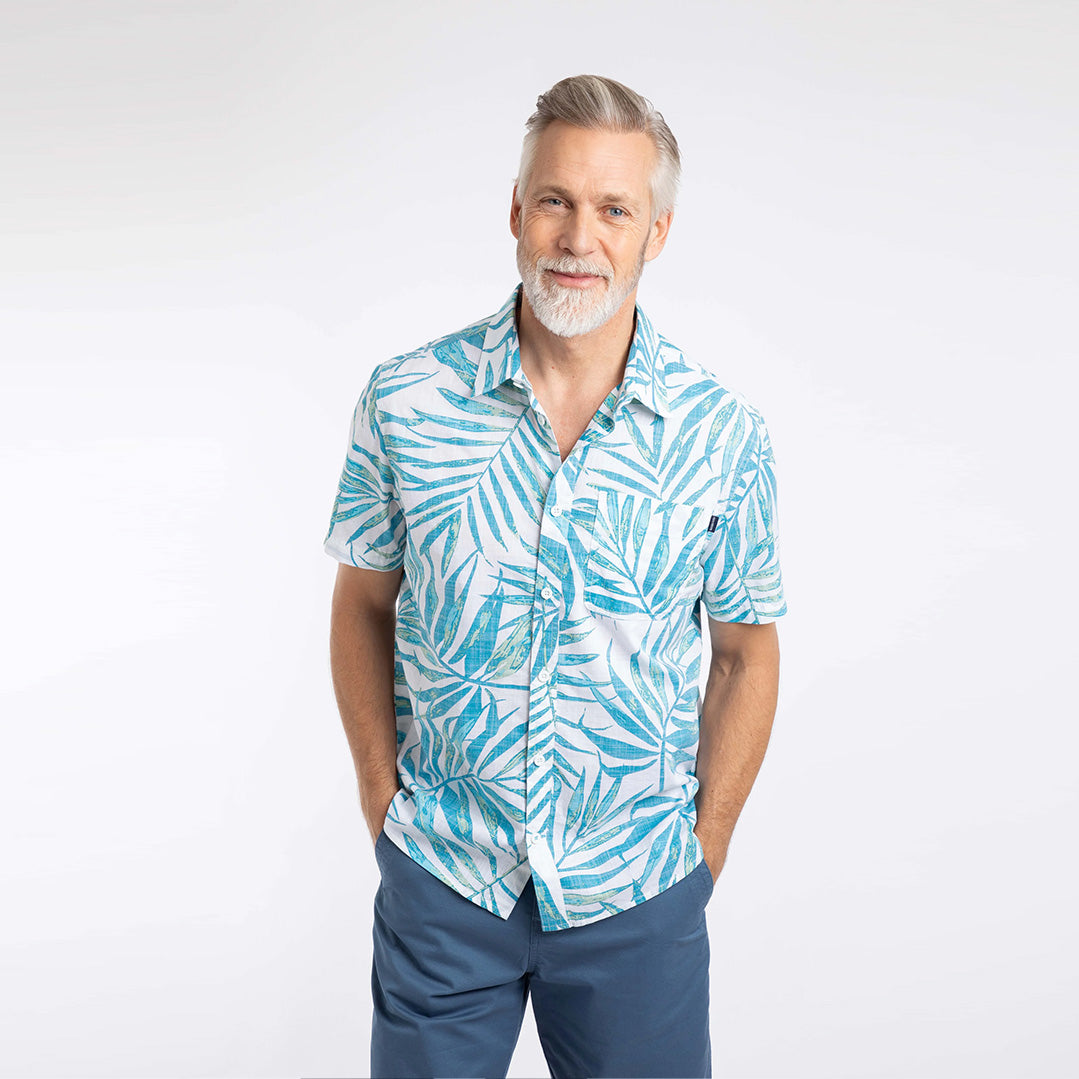 Weird Fish Faraway Short Sleeve Printed Shirt 204025