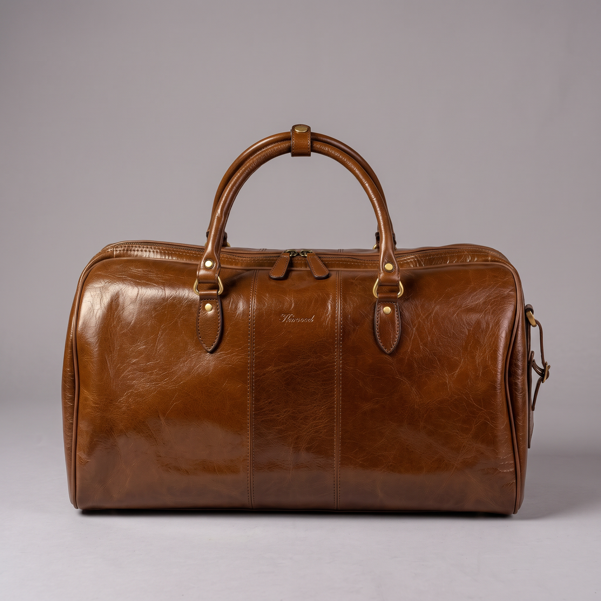 Ashwood Leather Charles Large Leather Weekend Holdall