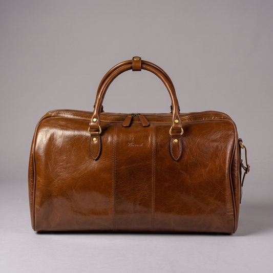 Ashwood Leather Charles Large Leather Weekend Holdall