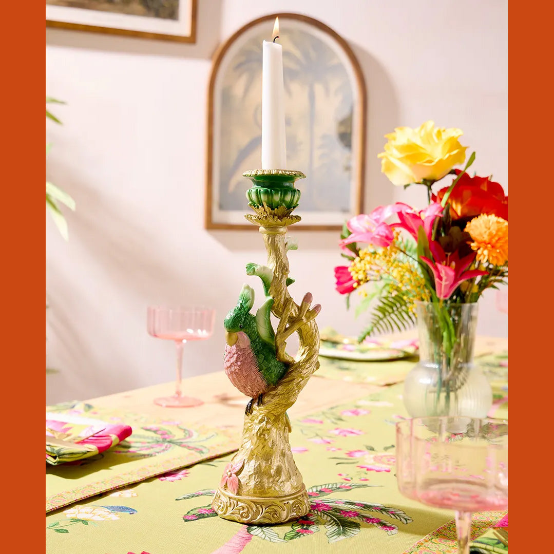 Joe Browns Opulent Rosy Bird Candle Holder