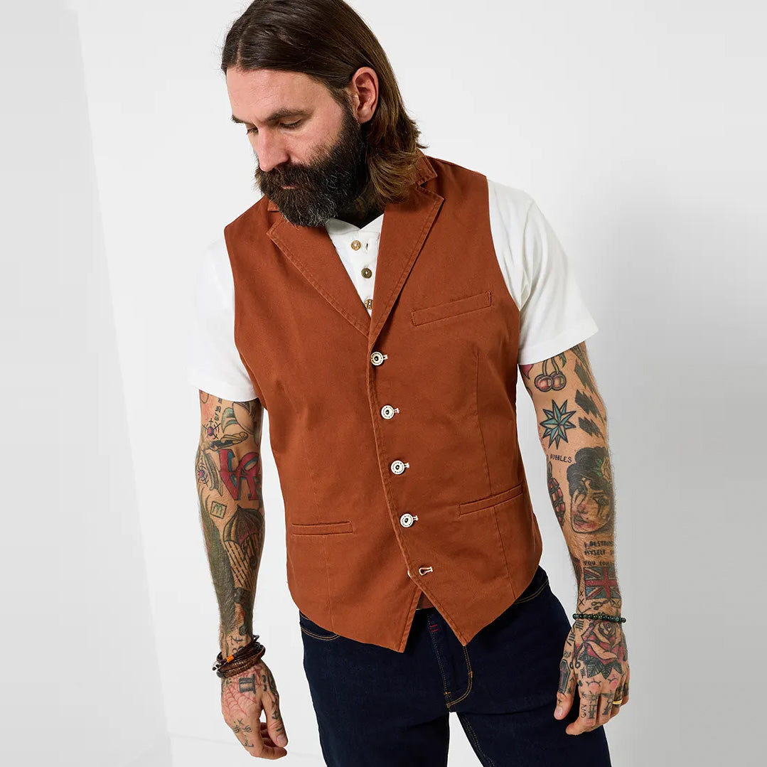 Joe Browns Exceptional Everyday Cotton Waistcoat JA821