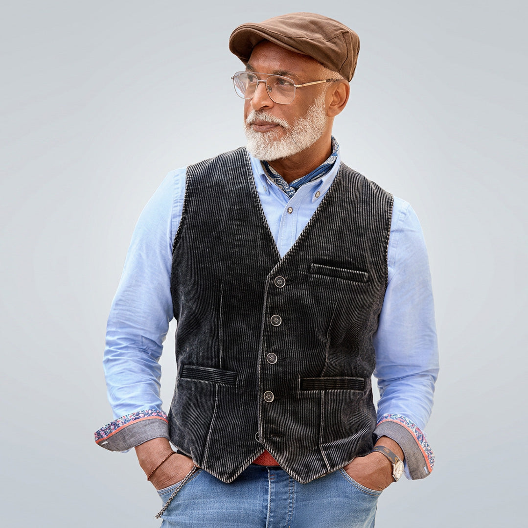 Joe Browns Fabulous Washed Cord Waistcoat JA847