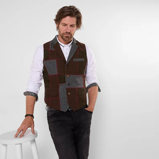 Joe Browns Perfect Patchwork Waistcoat JA849