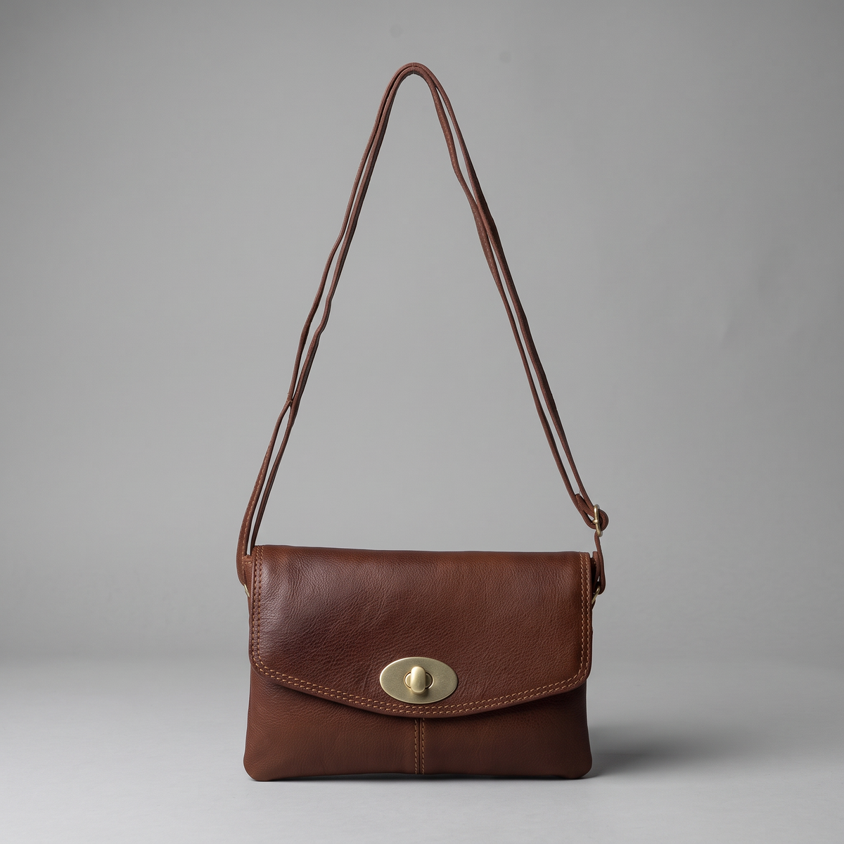 Ashwood Leather Elegant Crossbody Bag M-82