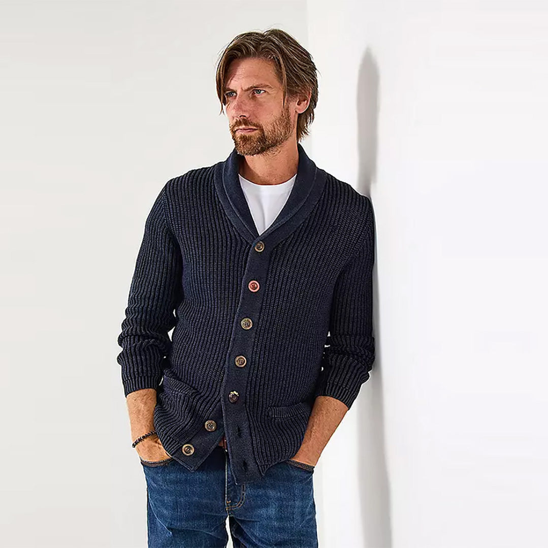 Joe Browns Joe Browns Carefree Indigo Washed Cardigan MK365