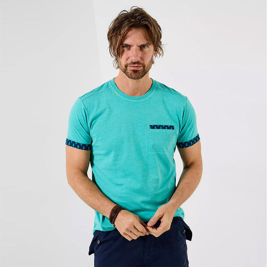 Joe Browns Curiously Customised T-Shirt Lagoon MT798